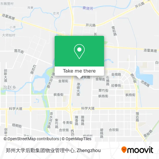 郑州大学后勤集团物业管理中心 map