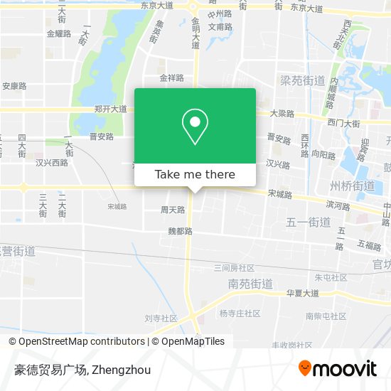 豪德贸易广场 map