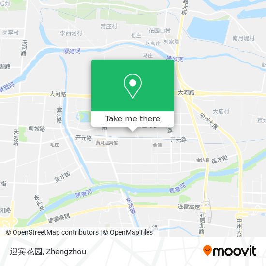 迎宾花园 map