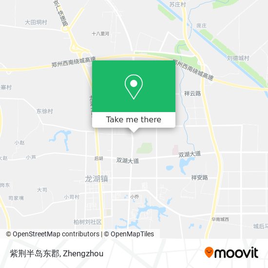 紫荆半岛东郡 map