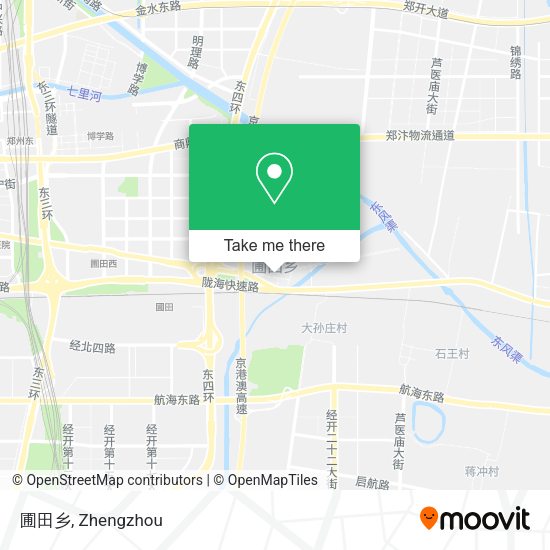圃田乡 map