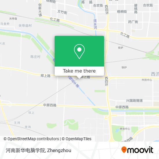 河南新华电脑学院 map