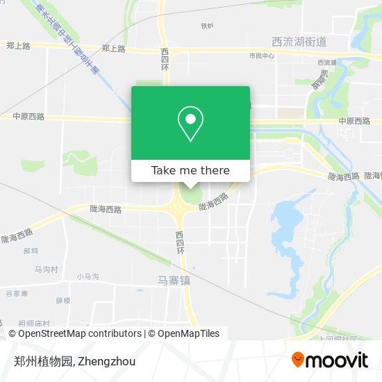 郑州植物园 map