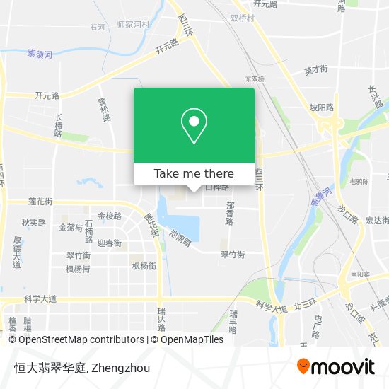 恒大翡翠华庭 map