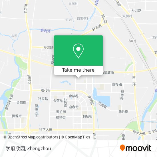 学府欣园 map