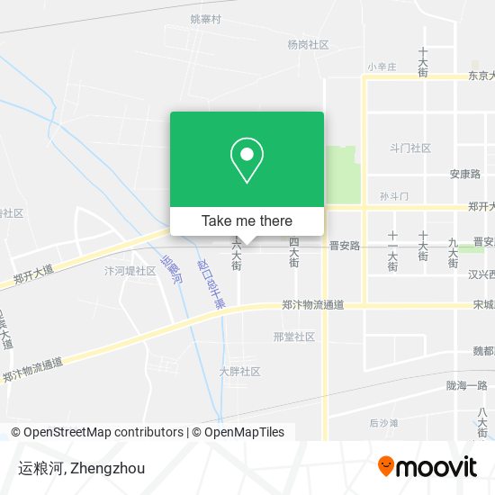 运粮河 map