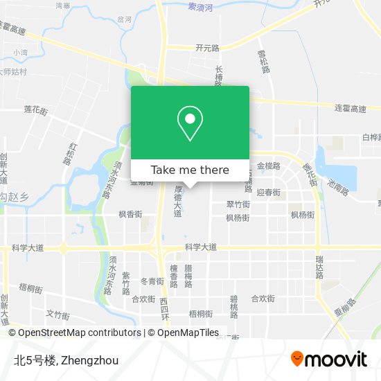 北5号楼 map