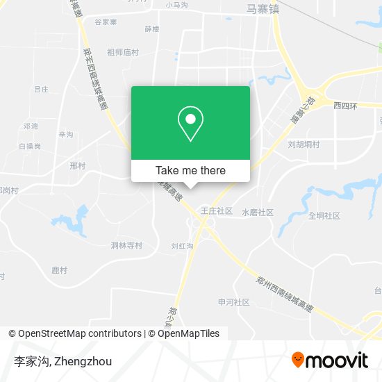李家沟 map