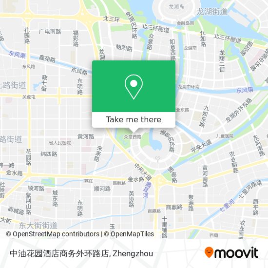 中油花园酒店商务外环路店 map