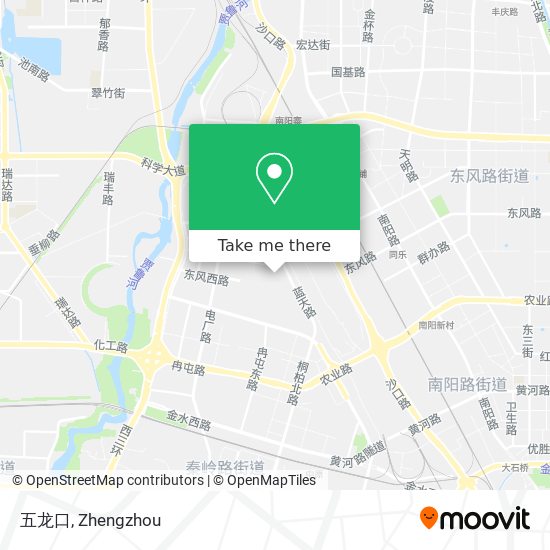 五龙口 map