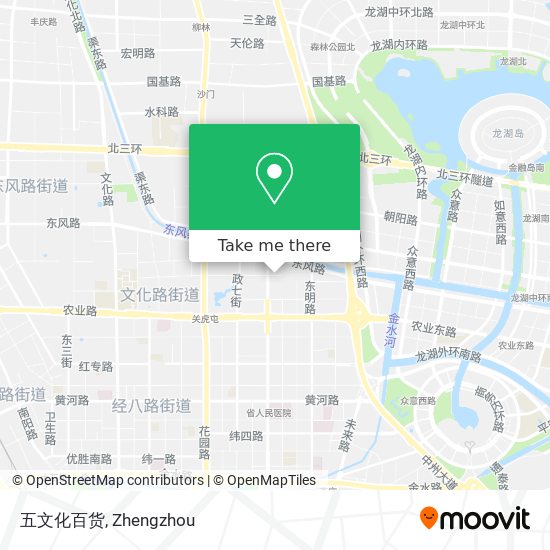 五文化百货 map