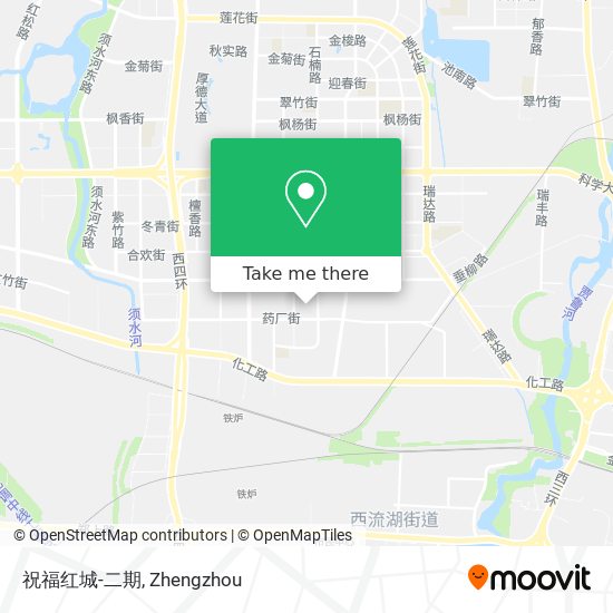 祝福红城-二期 map