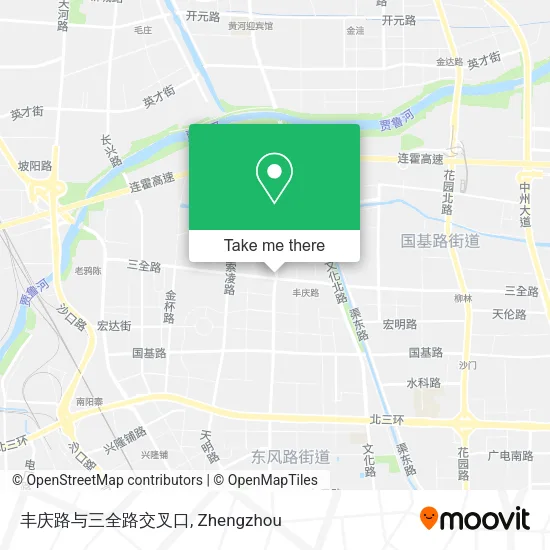 丰庆路与三全路交叉口 map