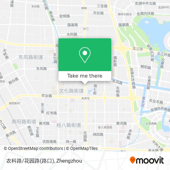 农科路/花园路(路口) map