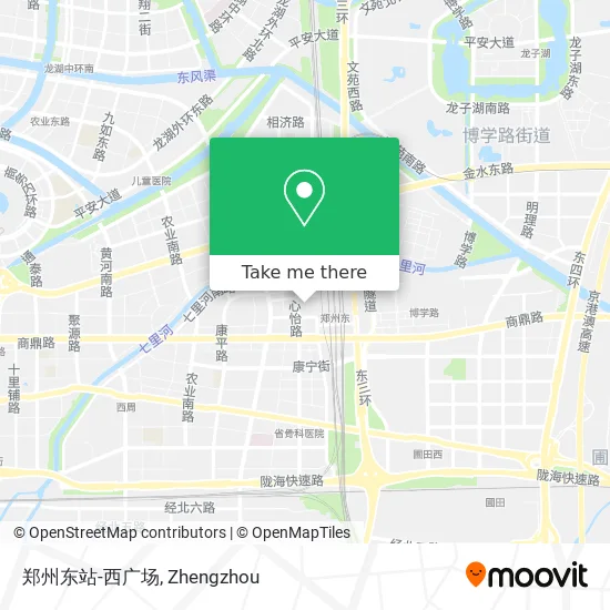 郑州东站-西广场 map
