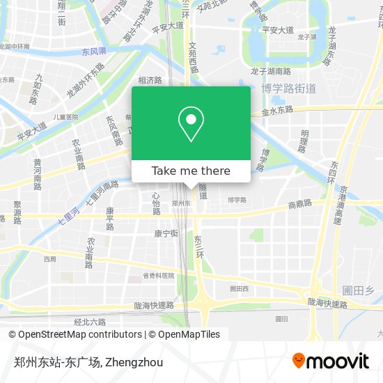 郑州东站-东广场 map