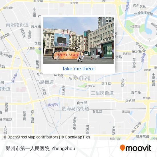 郑州市第一人民医院 map