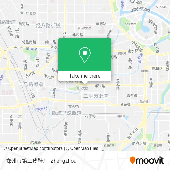 郑州市第二皮鞋厂 map