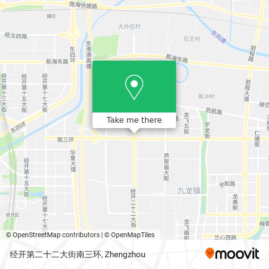 经开第二十二大街南三环 map