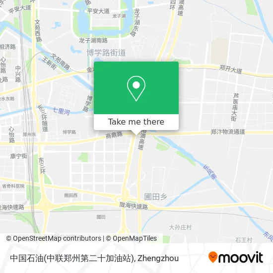 中国石油(中联郑州第二十加油站) map