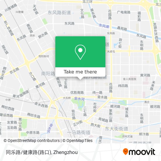 同乐路/健康路(路口) map