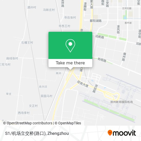 S1/机场立交桥(路口) map
