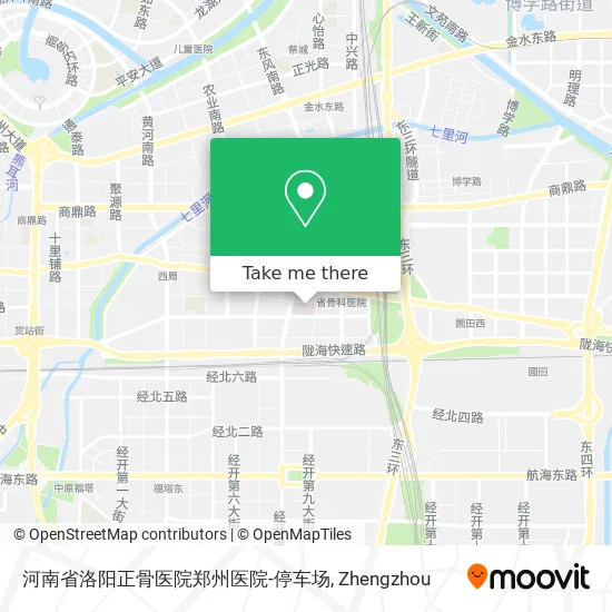 河南省洛阳正骨医院郑州医院-停车场 map