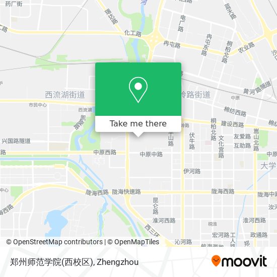 郑州师范学院(西校区) map