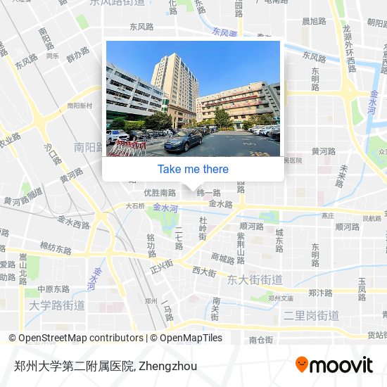 郑州大学第二附属医院 map