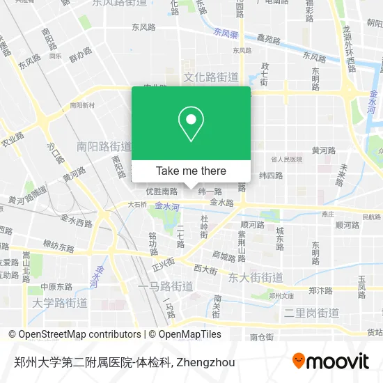郑州大学第二附属医院-体检科 map