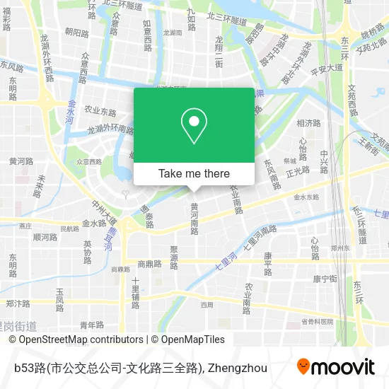 b53路(市公交总公司-文化路三全路) map