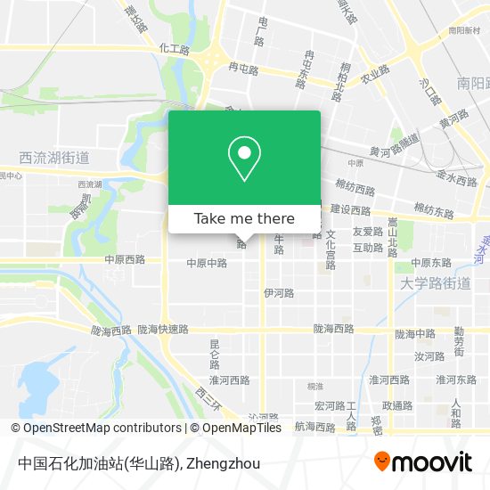 中国石化加油站(华山路) map