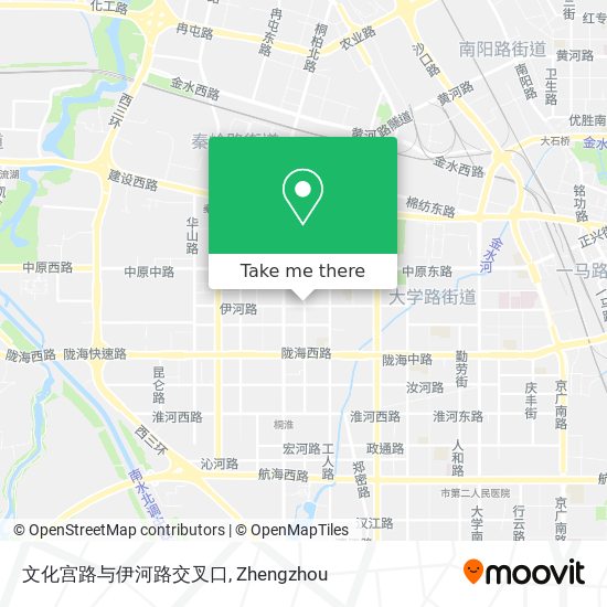 文化宫路与伊河路交叉口 map
