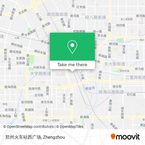 郑州火车站西广场 map