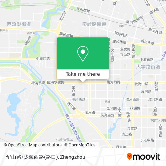 华山路/陇海西路(路口) map