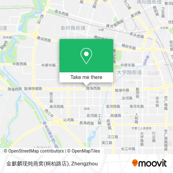 金麒麟现炖燕窝(桐柏路店) map