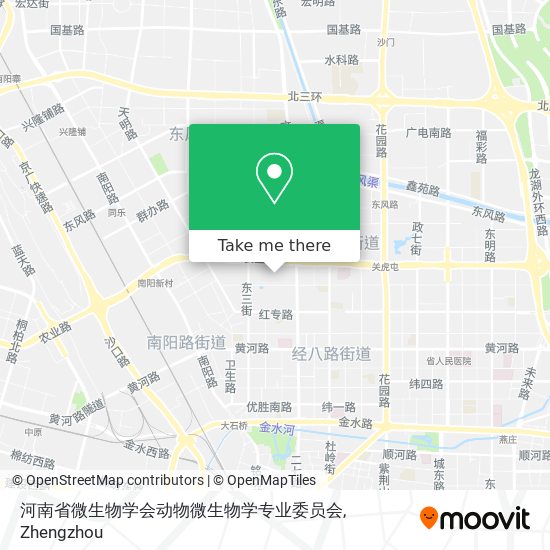 河南省微生物学会动物微生物学专业委员会 map