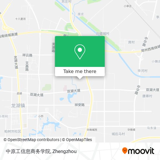 中原工信息商务学院 map