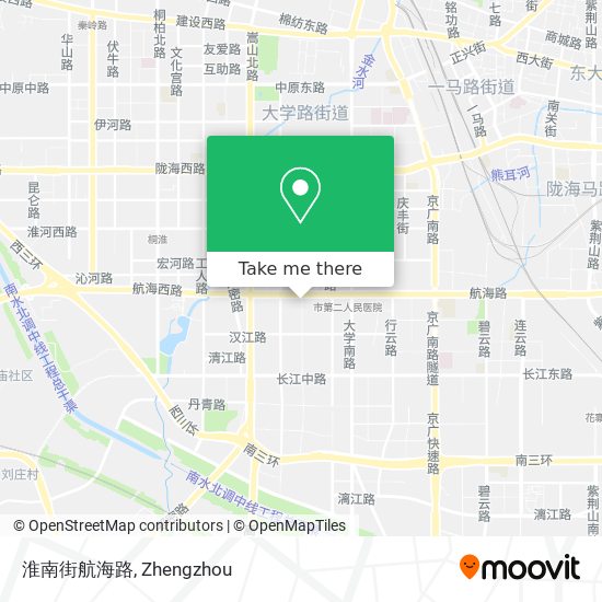 淮南街航海路 map