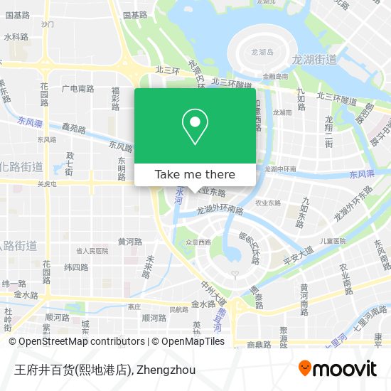 王府井百货(熙地港店) map