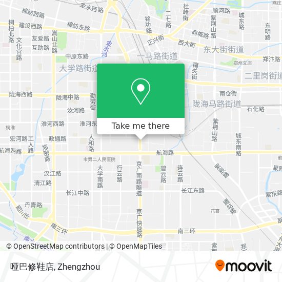 哑巴修鞋店 map