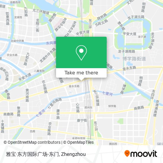 雅宝·东方国际广场-东门 map