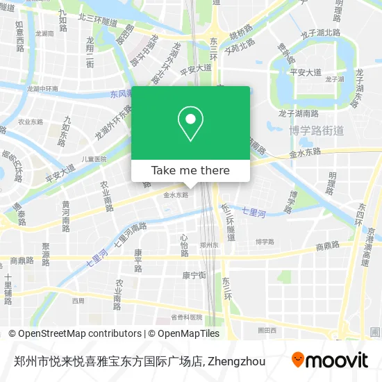 郑州市悦来悦喜雅宝东方国际广场店 map