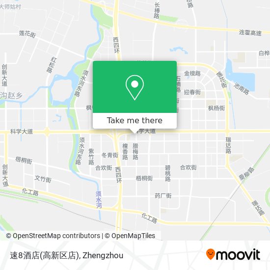 速8酒店(高新区店) map