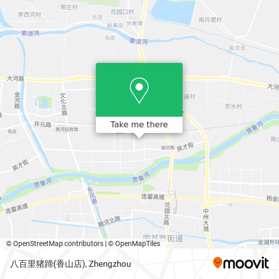 八百里猪蹄(香山店) map