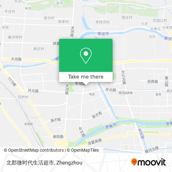 北郡微时代生活超市 map