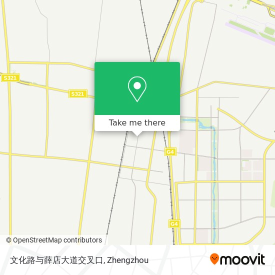 文化路与薛店大道交叉口 map