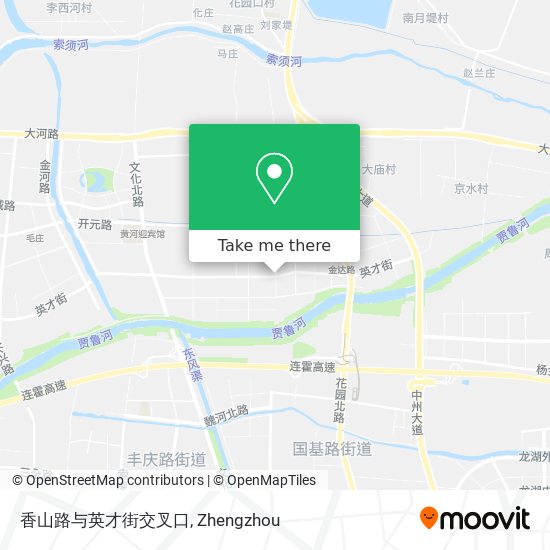 香山路与英才街交叉口 map