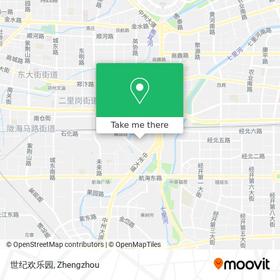 世纪欢乐园 map