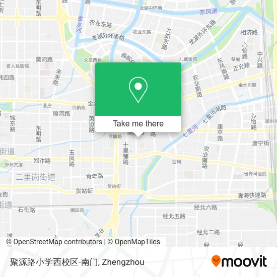 聚源路小学西校区-南门 map